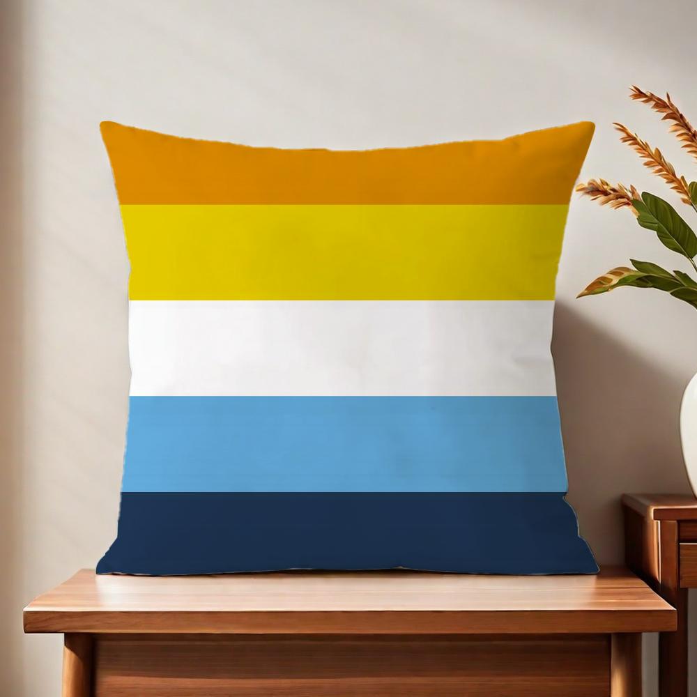 

AAroace Pride Pins cushion cover For Pillow Printing Sofa Decoration Home Car Room Coffee Shop Office Nordic Simplicity 30x30 cm