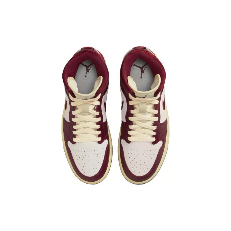 Air Jordan 1 Mid Se 'Red Cream' Women's Jordan DZ2820-601