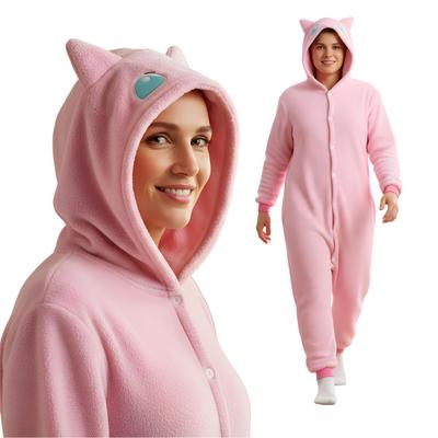 Onesie Kigurumi Pajamas Costume Pokemon Mew : 185 - 195Cm