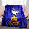 Tottenham Crest Design Printed Throws Blanket Soft Flannel Blankets for Couch Bed Gifts for Men Women Picnic blanket Christmas gifts