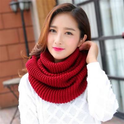 Winter Versatile Thick Yarn Pullover Scarf For Men And Women