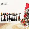 Removable Christmas Wall Decals Black Cat Stickers, Self Adhesive Decals, PVC Living Room Festive Stickers Art Decor for Bedroom And Glass Window
