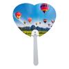10Pcs Sublimation Paddle Fan Personalized Double-Sided Sublimation Fan Blanks for Church Events and Guest Gifts