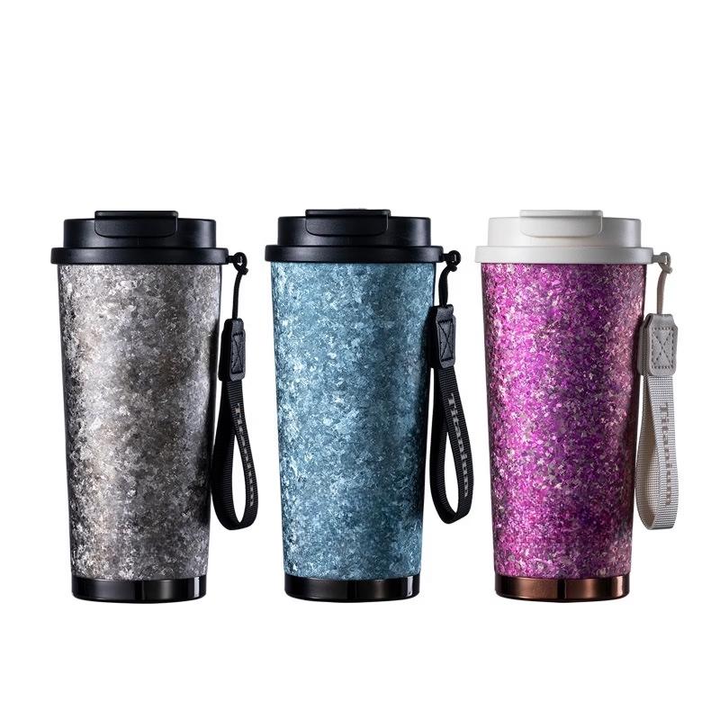 TOMIC Shangqi 500ml Titanium Insulated Coffee Mug