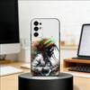 J-Jamaica Bob M-Marley Lion Phone Case For Samsung S25,S24,S21,S22,S23,S30,Ultra,S20,Plus,Fe,Lite,Note,10,Black Cover