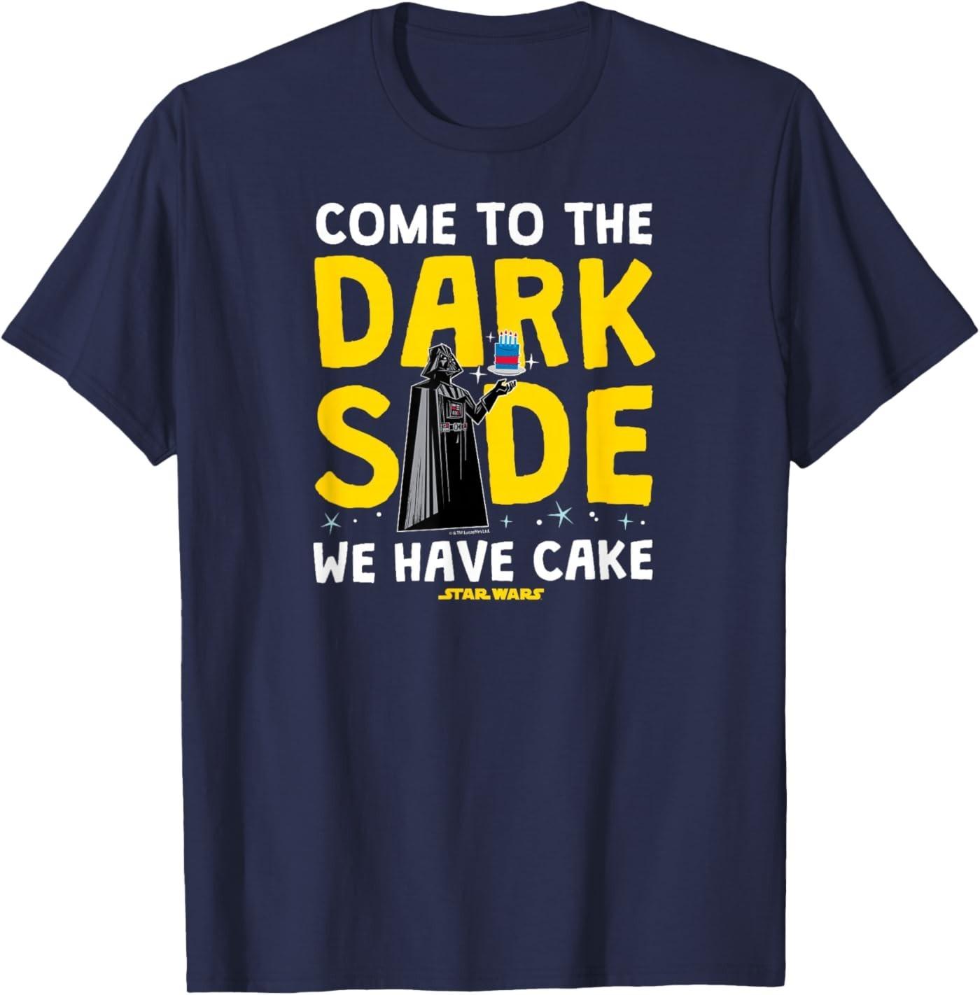 Come To The Dark Side We Have Cake Unisex T-Shirt S