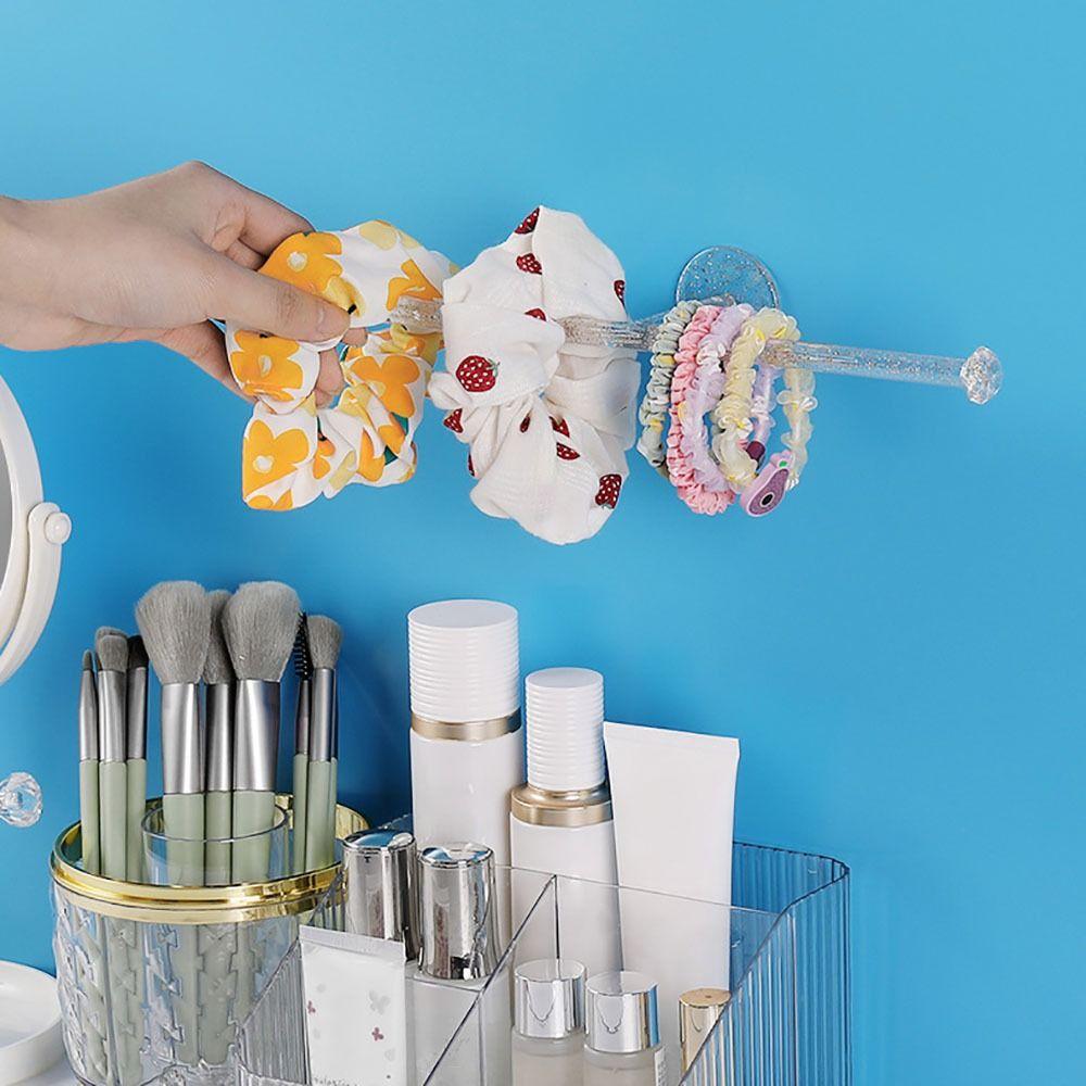 Home Organizer Towel Rack Transparent Toilet Paper Rack High-quality Jewelry Hanger