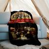 Emmet Otter's Jug-Band Christmas Theme Printed Blanket - Perfect for Couch, Bed, Travel & Outdoor Use | Machine Washable, Cozy & Durable.