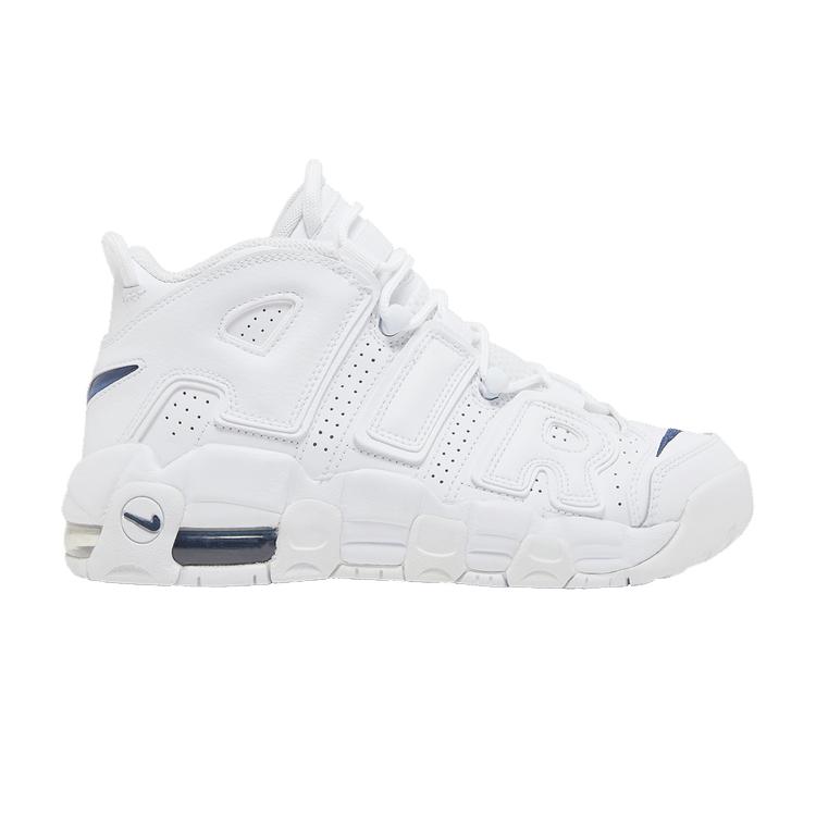 Nike Air More Uptempo White Midnight Navy (GS) 36