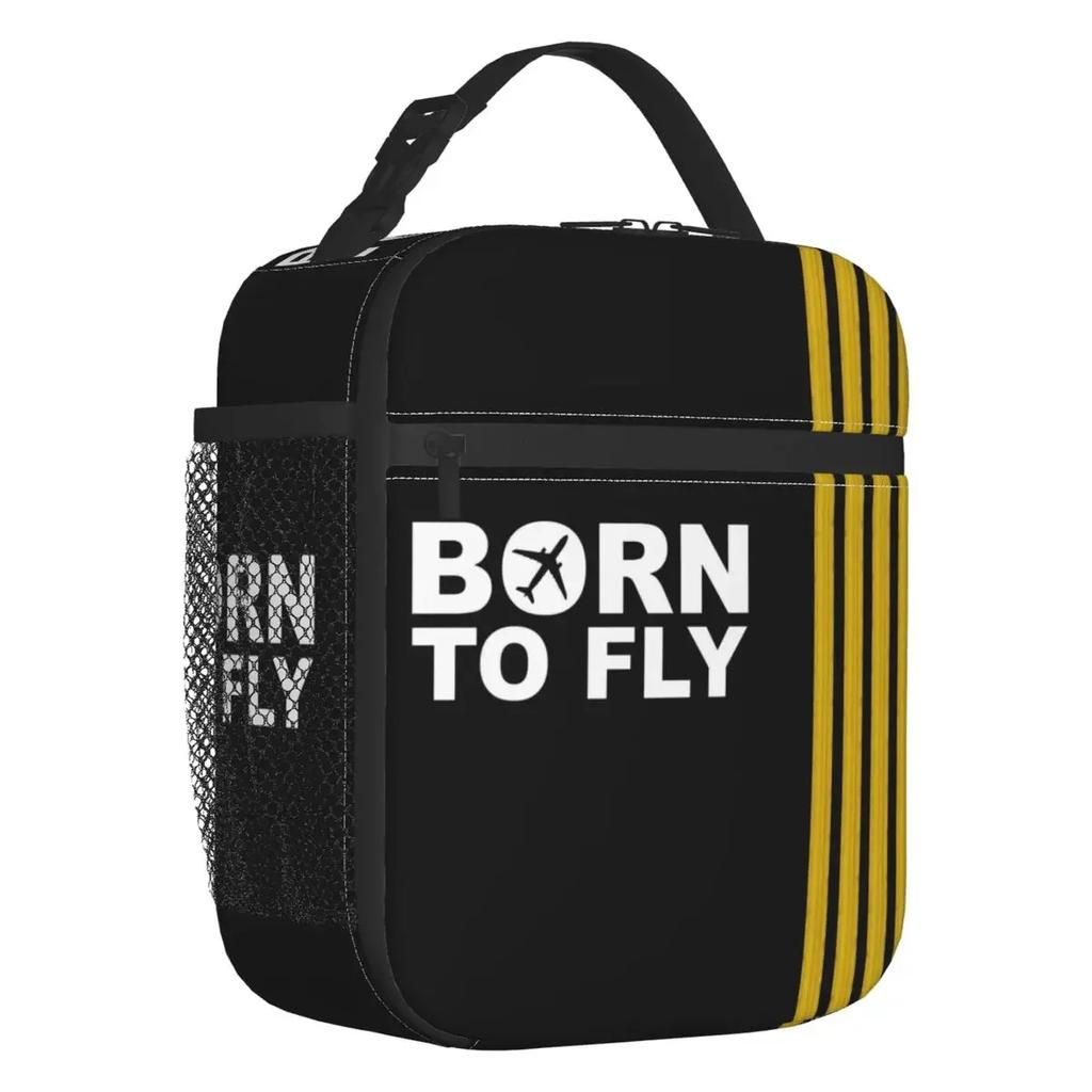 Supermarine Spitfire Insulated Lunch Bag Portable Fighter Plane WW2 War Pilot Aircraft Airplane Thermal Cooler Lunch Box Office