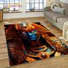 3D Anubis Pharao Horus ägyptische Mythologie Götter Teppich Teppich für Zuhause Wohnzimmer Schlafzimmer Sofa Fußmatte Dekor, Bereich Teppich rutschfeste Matte