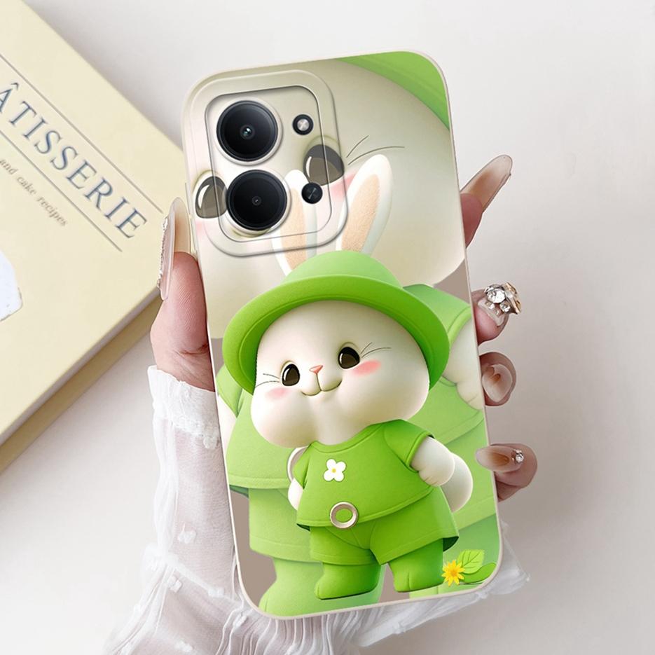 Für Xiaomi Redmi 15C 4G Hülle PocoC85 Niedliche Katze Blume Bemalte Abdeckung Weiche Silikon Handyhülle Für Xiaomi Poco C85 Redmi15C 4G Taschen