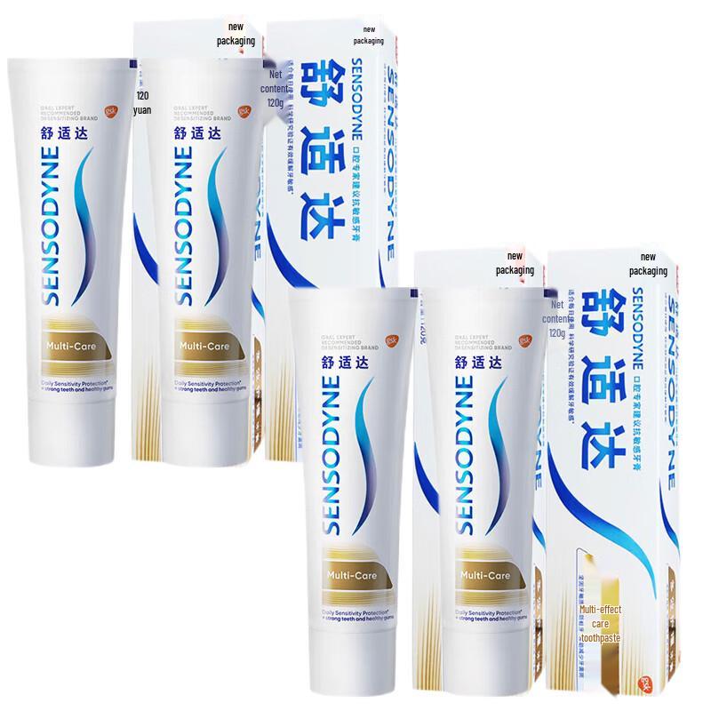 Sensodyne Multi-Care Anti-Sensitivity Toothpaste 120g x 4-Pack