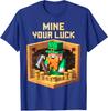St Patricks Day Pixel Video Games Mine Your Luck Unisex T-Shirt