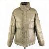 Penfield Full-Zip Down Jacket Men L Beige 4 Pockets Logo Embroidery