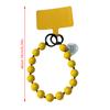 Cute Colorful Love Heart Bead Phone Chain Pendant Charm Strap Cord For Phone Bag Universal Hanging Rope