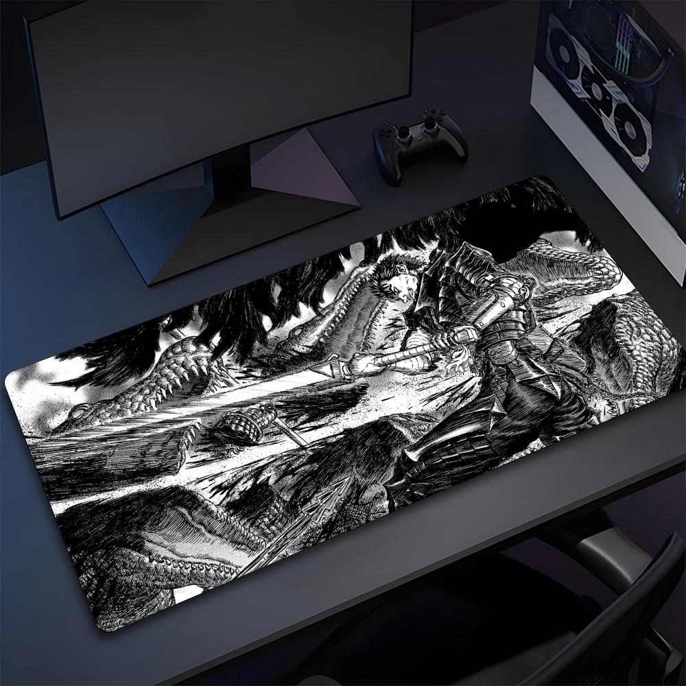 Anime Berserk Mouse Pad High Quality Natural Rubber Mouse Pad The Most Professional Washable Laptop Mouse Pad