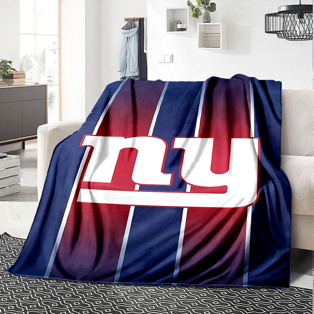 1pc Blanket - New York Giants logo Print Design,Lightweight Blanket for Sofa,Bed- Soft &Warm,Gift for All Seasons