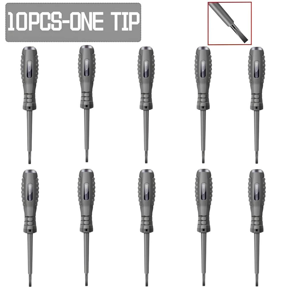 Digital Voltage Tester Pen AC Non-contact Induction Test Pencil Voltmeter Detector Electrical Slotted Screwdriver Indicator
