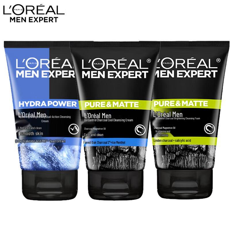 L Oréal Men s Facial Cleanser 3-Pack