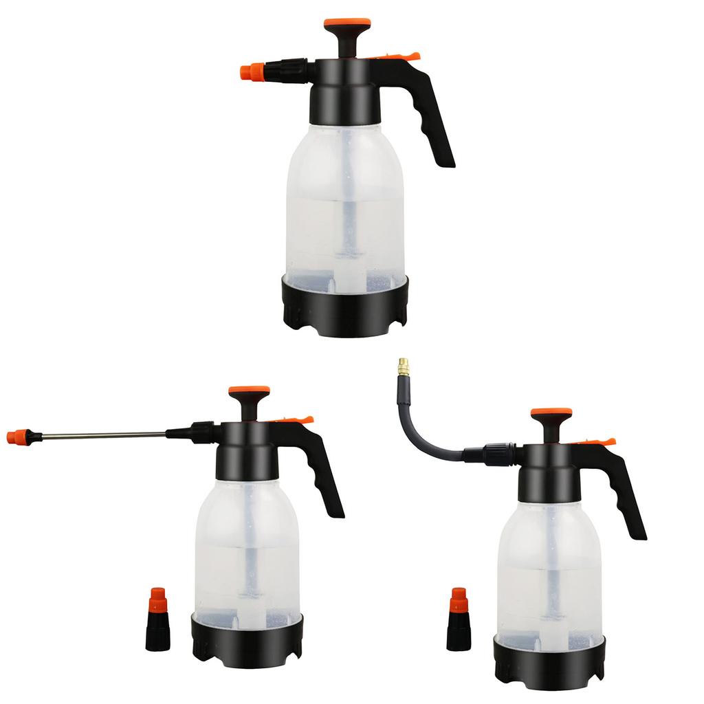1.2L Car Wash Spray Bottle Hand Held Water Spray Unit Garden Pump Sprayer for Indoor Plants Car Cleaning and Household Use