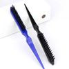 15PCS Professional Slim Line Teasing Hair Brush Backcombing Comb Tool for Salon Styling - 4 Colors Wholesale Stylist Supplies