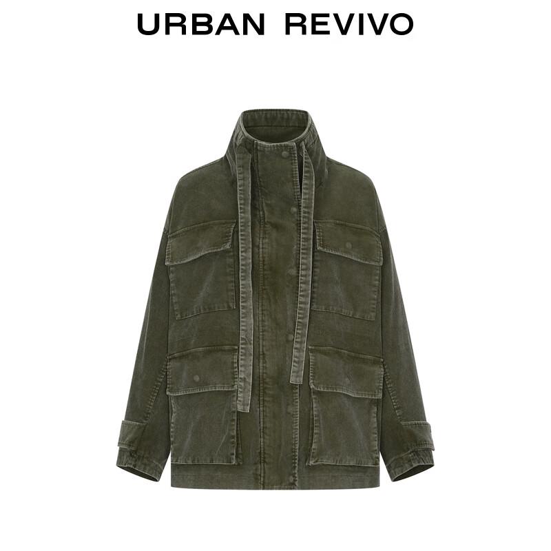 UR Women's Winter Workwear Multi-Pocket Oversized Jacket