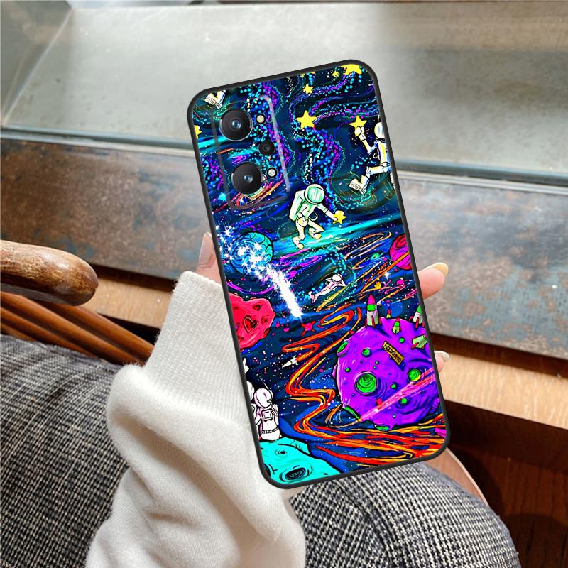 Mushroom Moon Shroom Farmer Case For Realme 13 Pro Plus 11 12 14 C71 C75 C55 C51 C53 C25 C63 C61 C65 C67 GT6 GT7 15 Pro