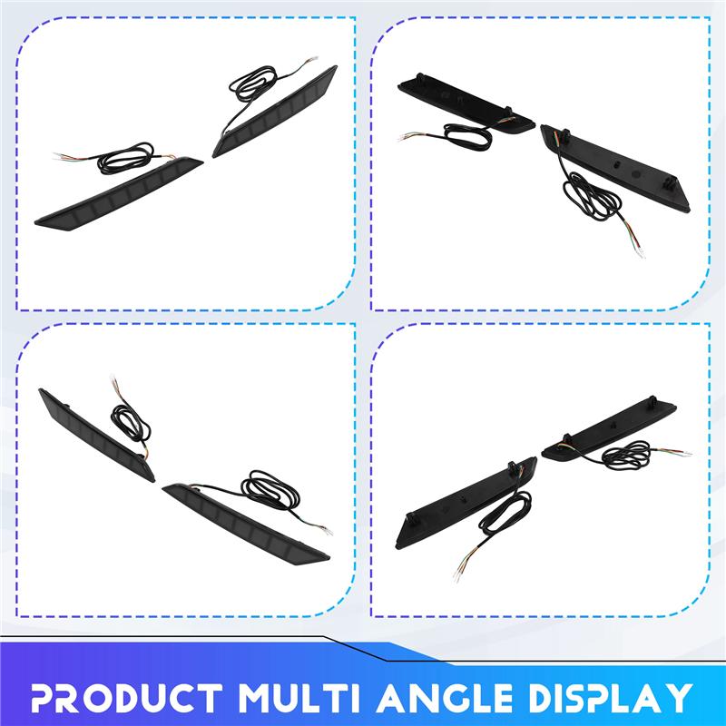 LED Tail Brake Reflector Stop Signal Lamp For BYD Dolphin Mini 2024 Rear Bumper Light Warning Light Turn Signal