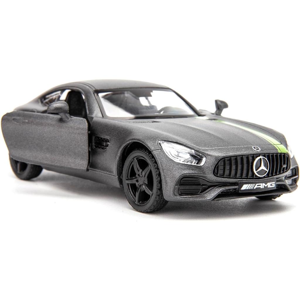 1/36 Scale Benz AMG GTR Car Model, Zinc Alloy Die-Cast Pull Back Vehicles Kid Toys for Boy Girl Gift
