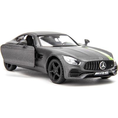 1/36 Escala Benz AMG GTR Modelo de Carro, Liga de Zinco Fundido Pull Back Veículos Brinquedos Infantis para Menino Menina Presente