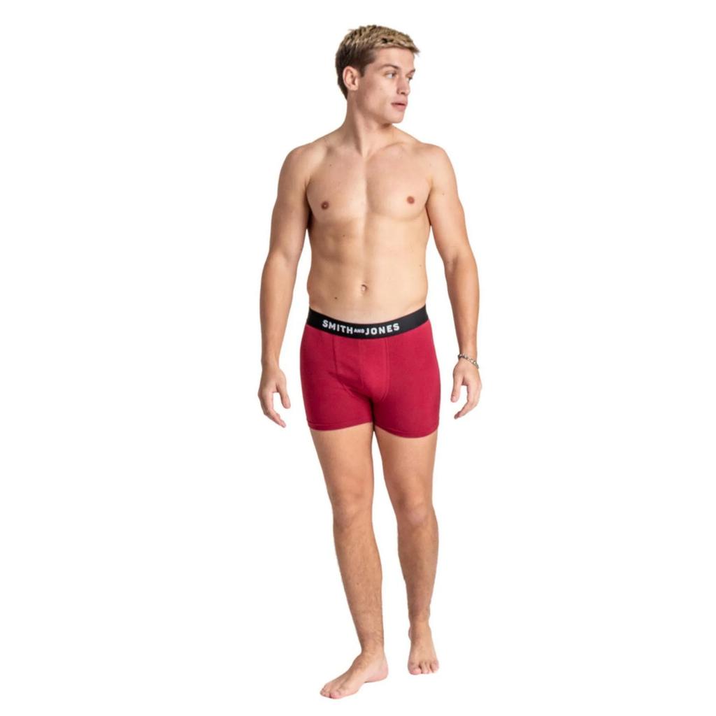 Smith & Jones Mens Cedar Boxer Shorts (Pack of 5)