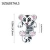 Original Charms Copper Plated Tiger Animal Beads Beads Fit Bracelet Women Jewelry Making Diy Gift