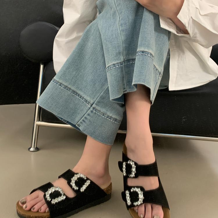 Fashion Slippers Women Summer Slides Shoes Pantofle Platform Soft 2025 Retro Scandals  Shoes Women House Slippers Platform Pantofle Slid