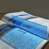 Blue Ocean Creative Bookmarks, Highly Attractive Translucent Bookmarks with Light And Shadow Effects