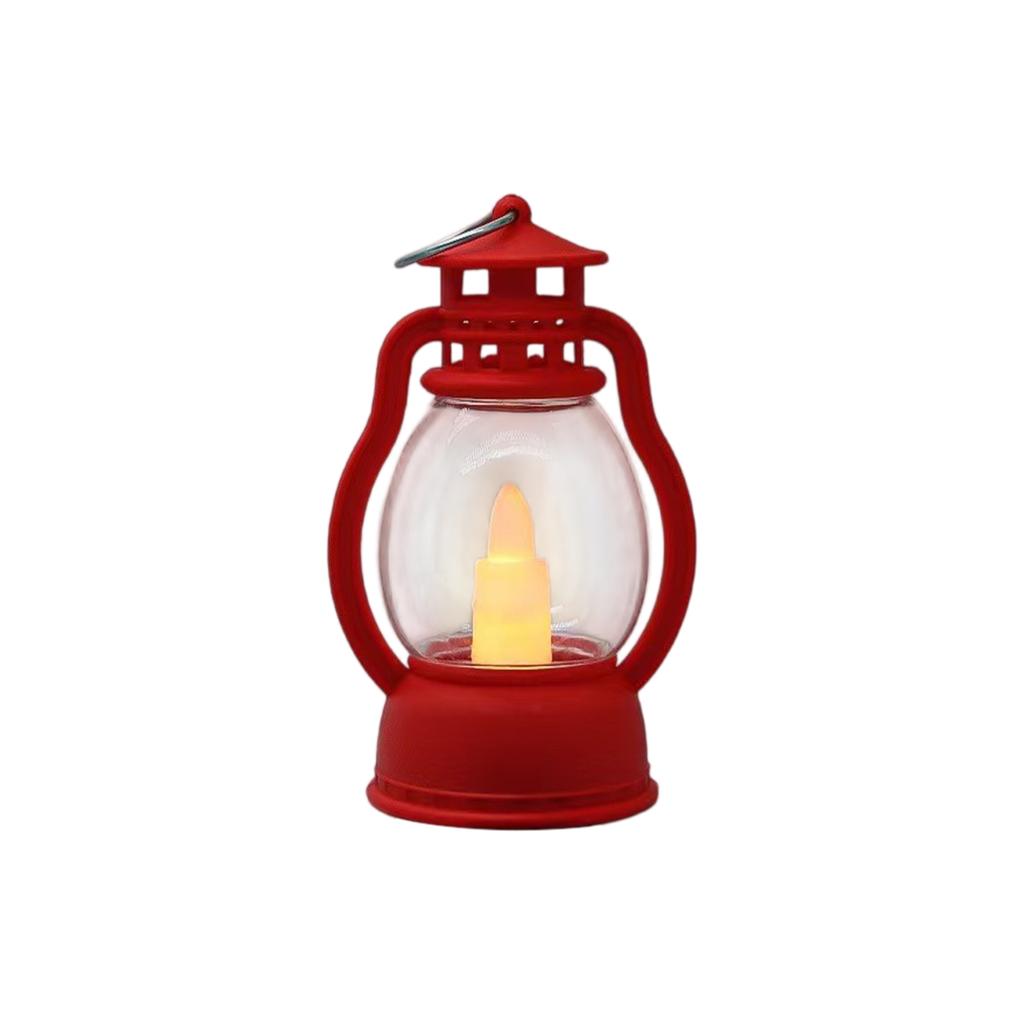 Electronic Candle LED Light Retro Pony- Lantern-  Light Creative Bar Festival Atmosphere Light