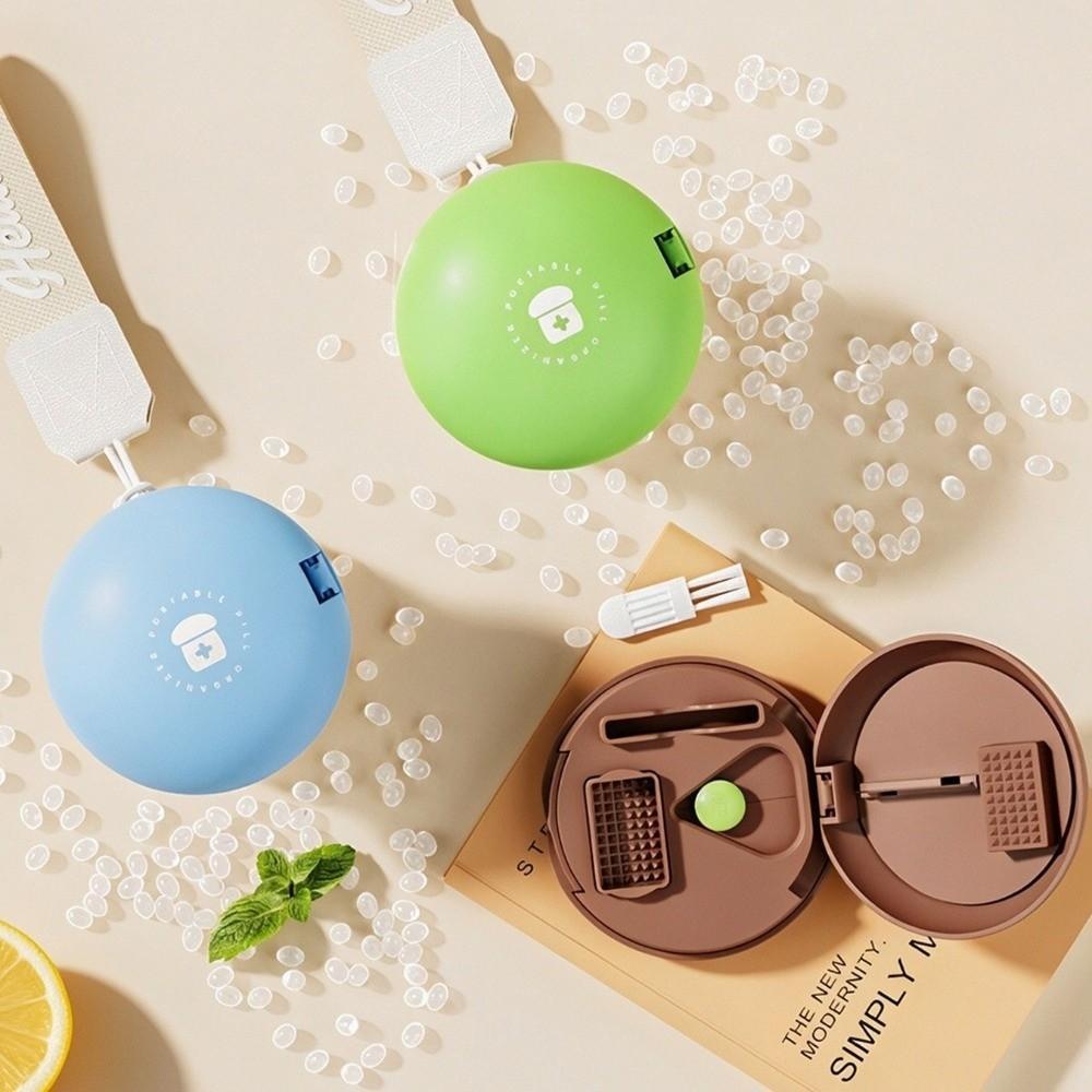 Plastic Pill Cutter Portable Pill Storage Box Medication Organizer  Home Medication Organization