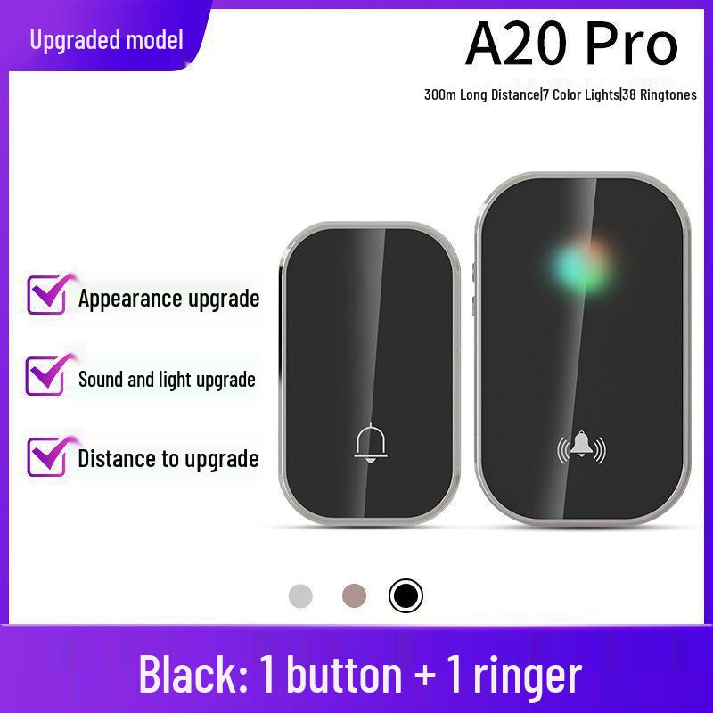 Wireless Smart Long-Range Doorbell & Elderly Pager