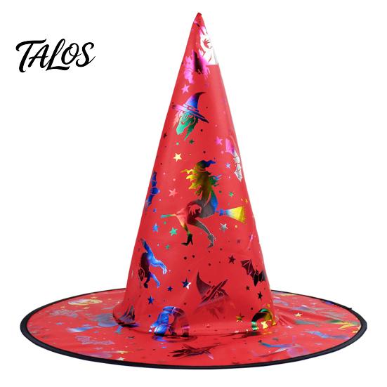 Decorative Wizard Hat Halloween Witch Hat, Adult Kids Cosplay Cone with Spider Black Web Star Decor, Gothic Party Costume Prop, Trick or Treat