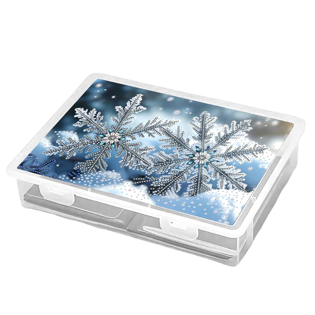 DIY Full Diamond Painting Crystal Mosaic Storage Container Colored Pattern Storage Case for Diamond Painting Accessories Tool