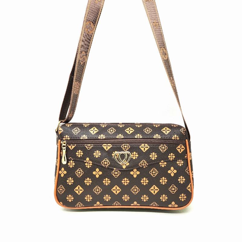 rossbody bag women s new fashion printed women s shoulder bag double zipper large capacity mobile phone bag change women s bag