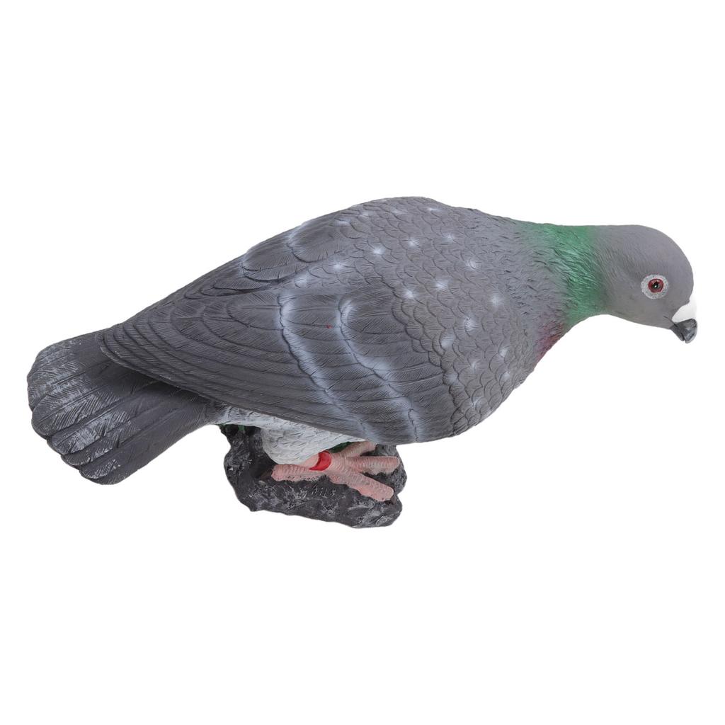 Simulation Pigeon Synthetic Resin Vivid Simulation Bird for Home Decoration Holiday Decoration Educational Toys Type 1