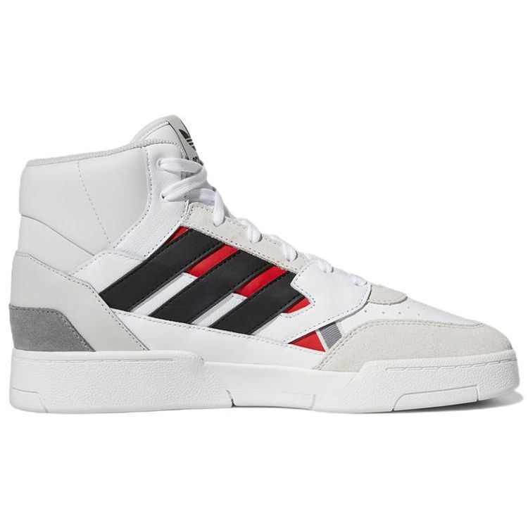 Adidas Pantofi Sport Unisex Drop Step SE Alb Negru Roșu Solar-Alb Negru de Bază GV9447