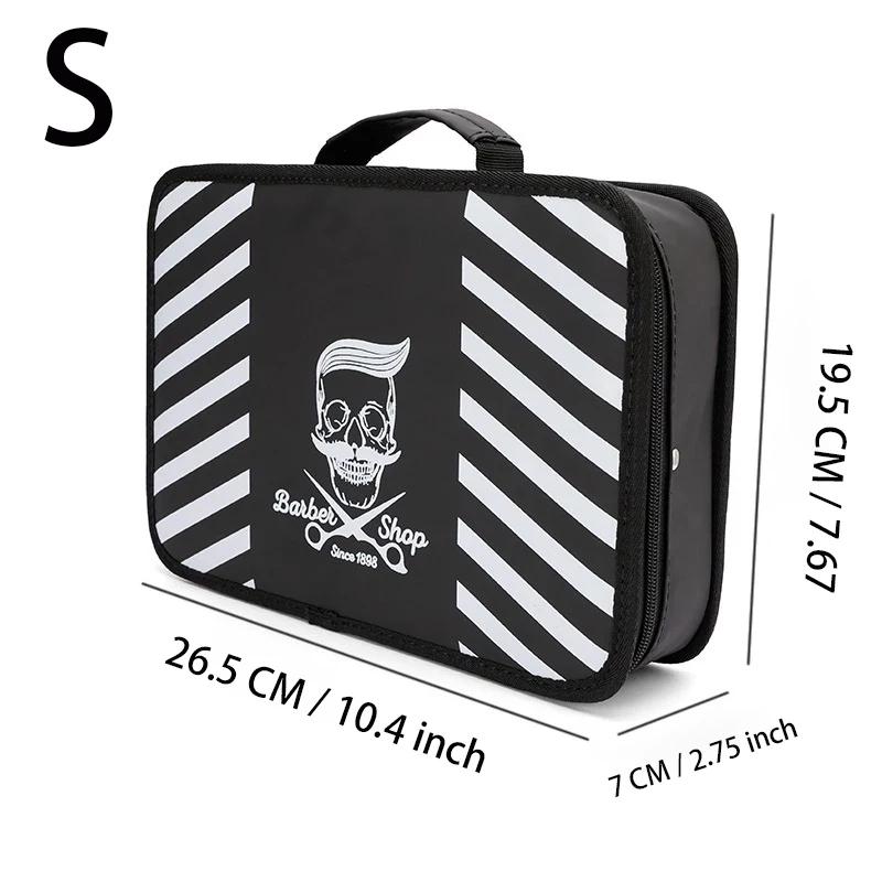 

S/M/L Size Hairdresser Storage Bag Salon Barber Scissors Bag Large Capacity Storage Box Portable Salon Supplies Organizer Bag