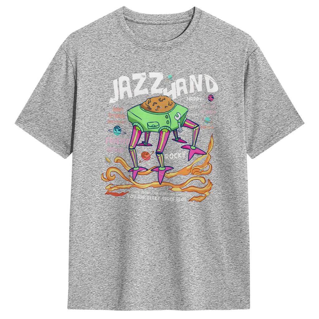 Project Hail Mary Movie Jazz Hand T Shirt Summer Popular TShirts Unisex Cotton O Neck 4XL 5XL 6XL Tees ShortSleeved Y2K Tshirt