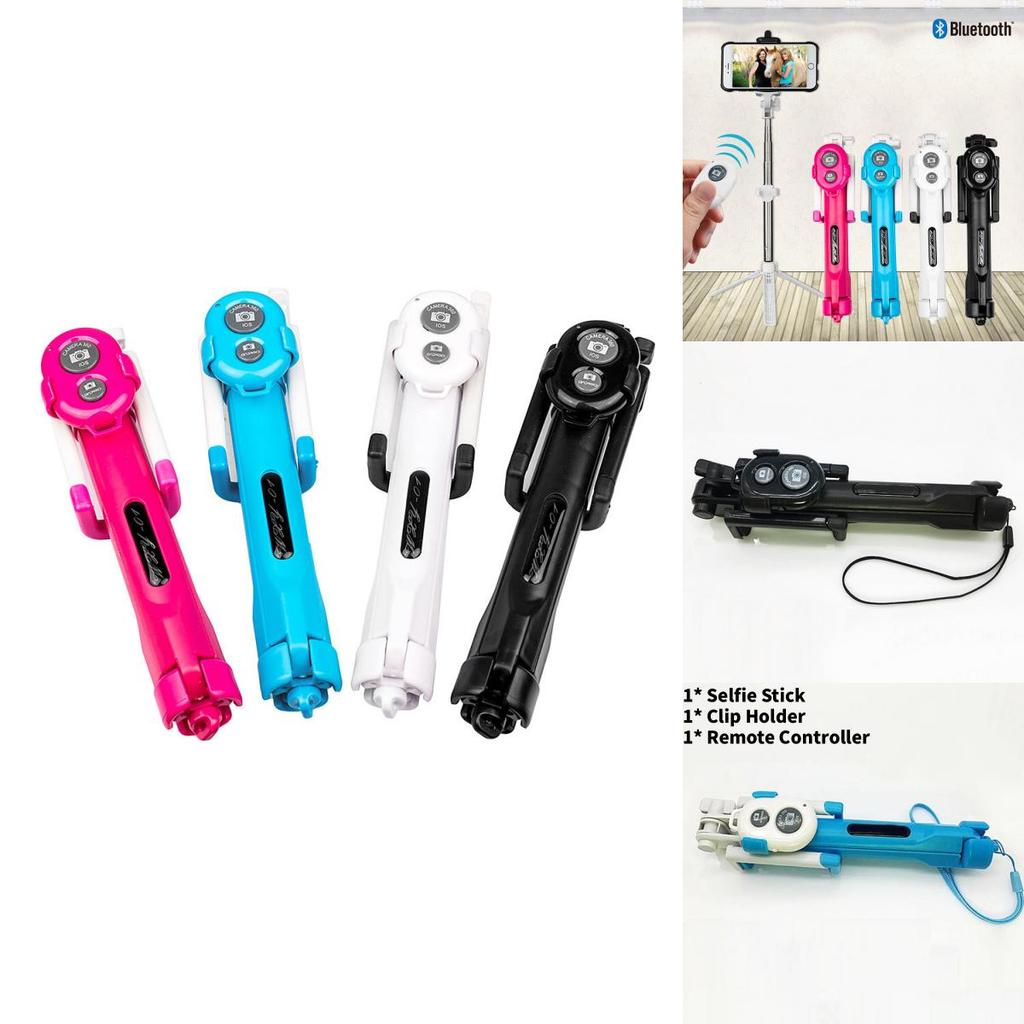 Universal Smartphone Tripod With Bluetooth Remote And Foldable Design For Travel Photography