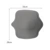 Lipo Foam Board Belly Flattening Pad Women Thick Waist Oval Gray