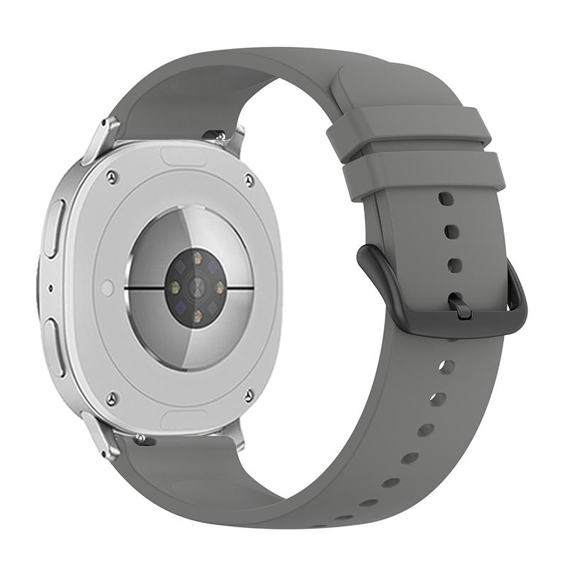 

Силиконовый ремешок для Samsung Galaxy Watch8 Classic 46 мм/Watch8 44 мм/40 мм с круглым концом Dark Grey