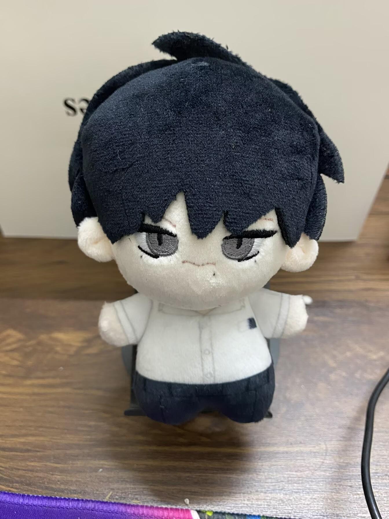 Neues 10cm Stofftier Anime The Summer Hikaru Died Yoshiki Tsujinaka Plüschtier Rucksackanhänger Niedliches Plüschanhänger Puppen Schlüsselanhänger 10cm