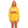 Missy Empire Womens/Ladies Cotton Cropped Long-Sleeved Shirt